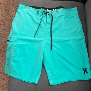 Hurley Men's Teal Board Shorts